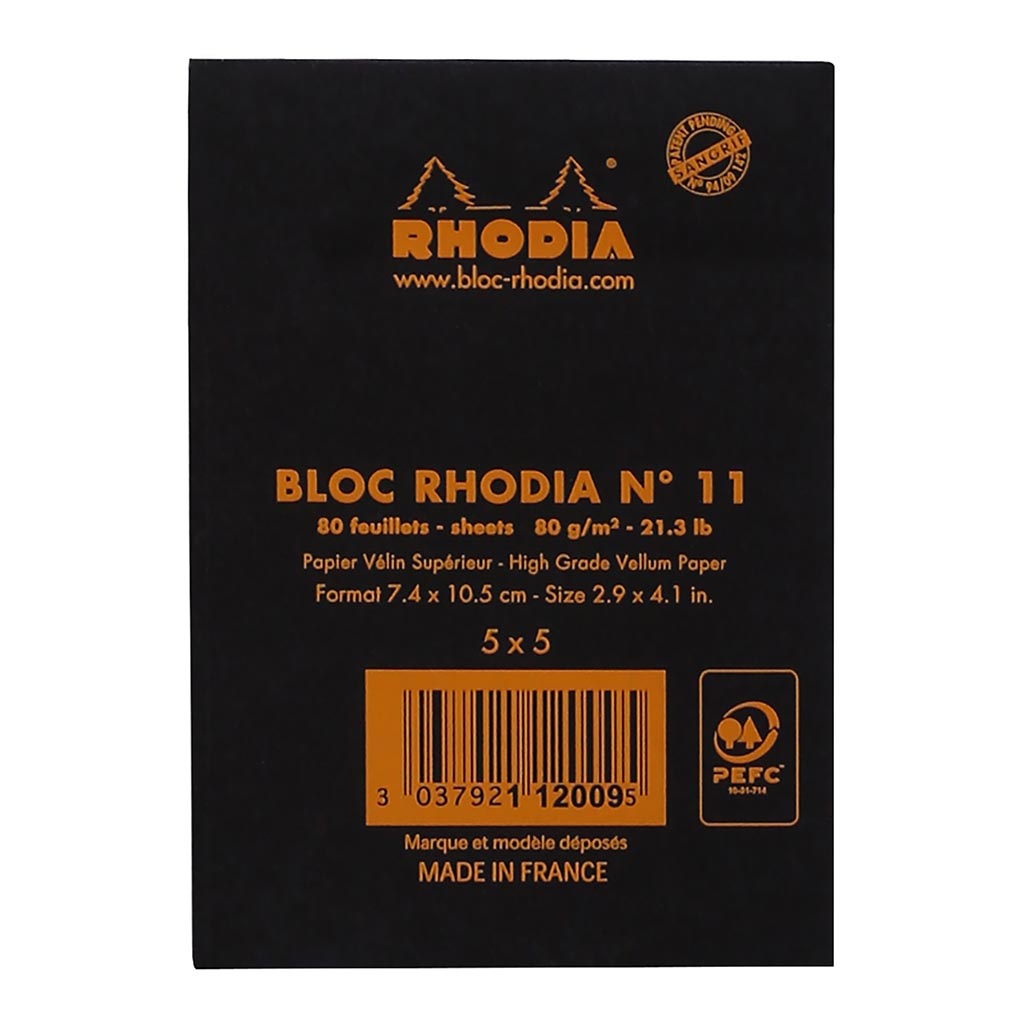 Bloc No. 11 Head Stapled Notepad A7