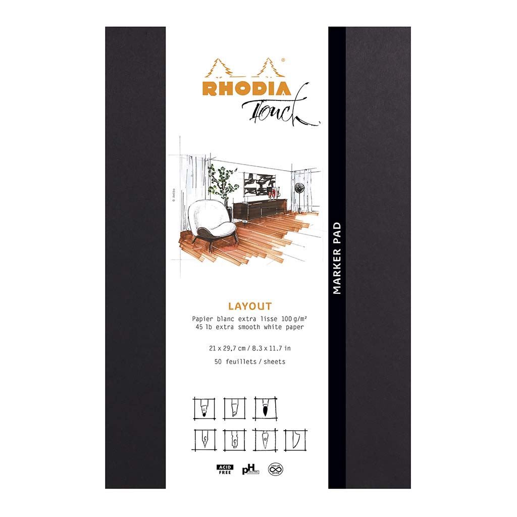 Touch Marker Pad Clothbound A4+