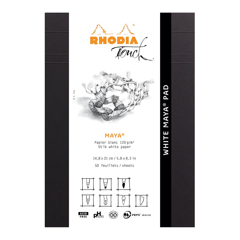 Touch White Maya Pad A5