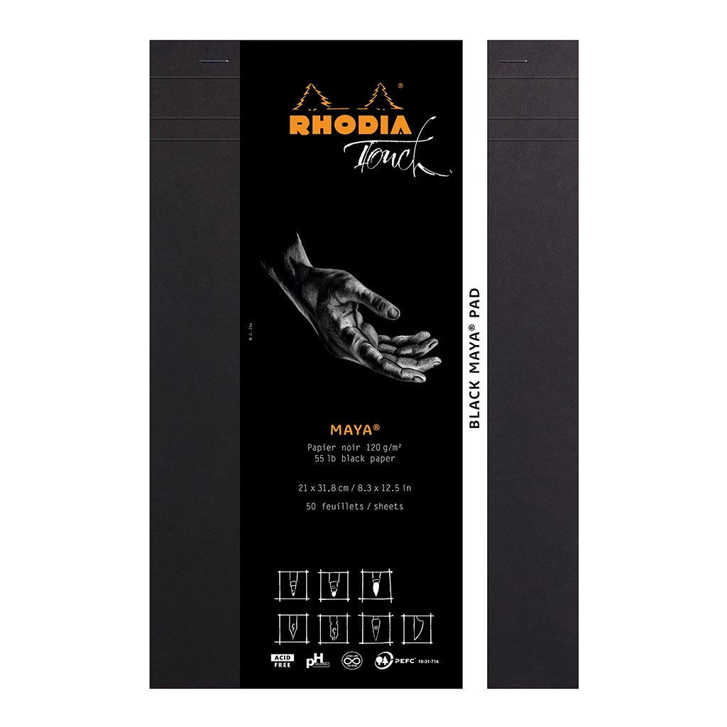 Touch Black Maya Pad A4+
