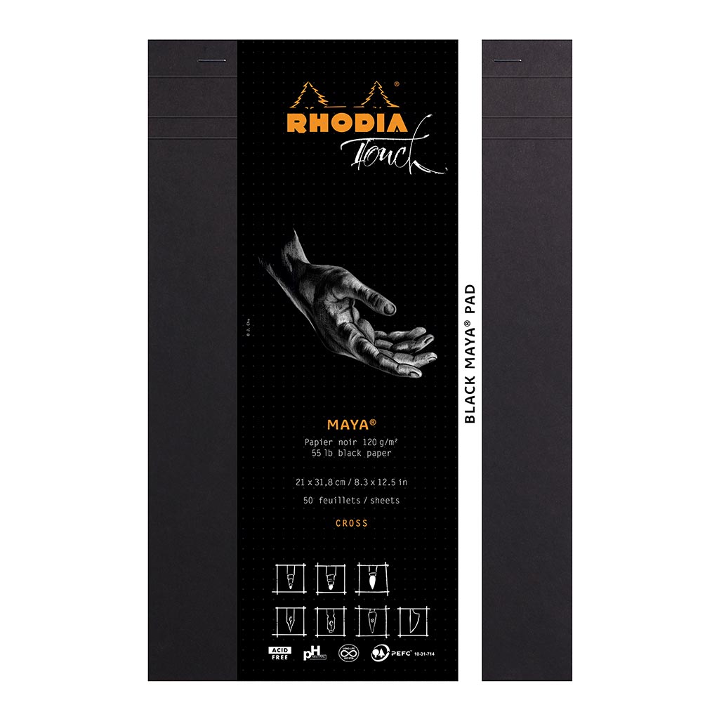 Touch Black Maya Pad A4+
