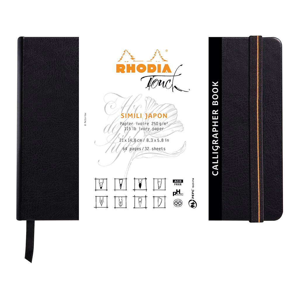 Touch Calligrapher Book Hardcover A5 Landscape