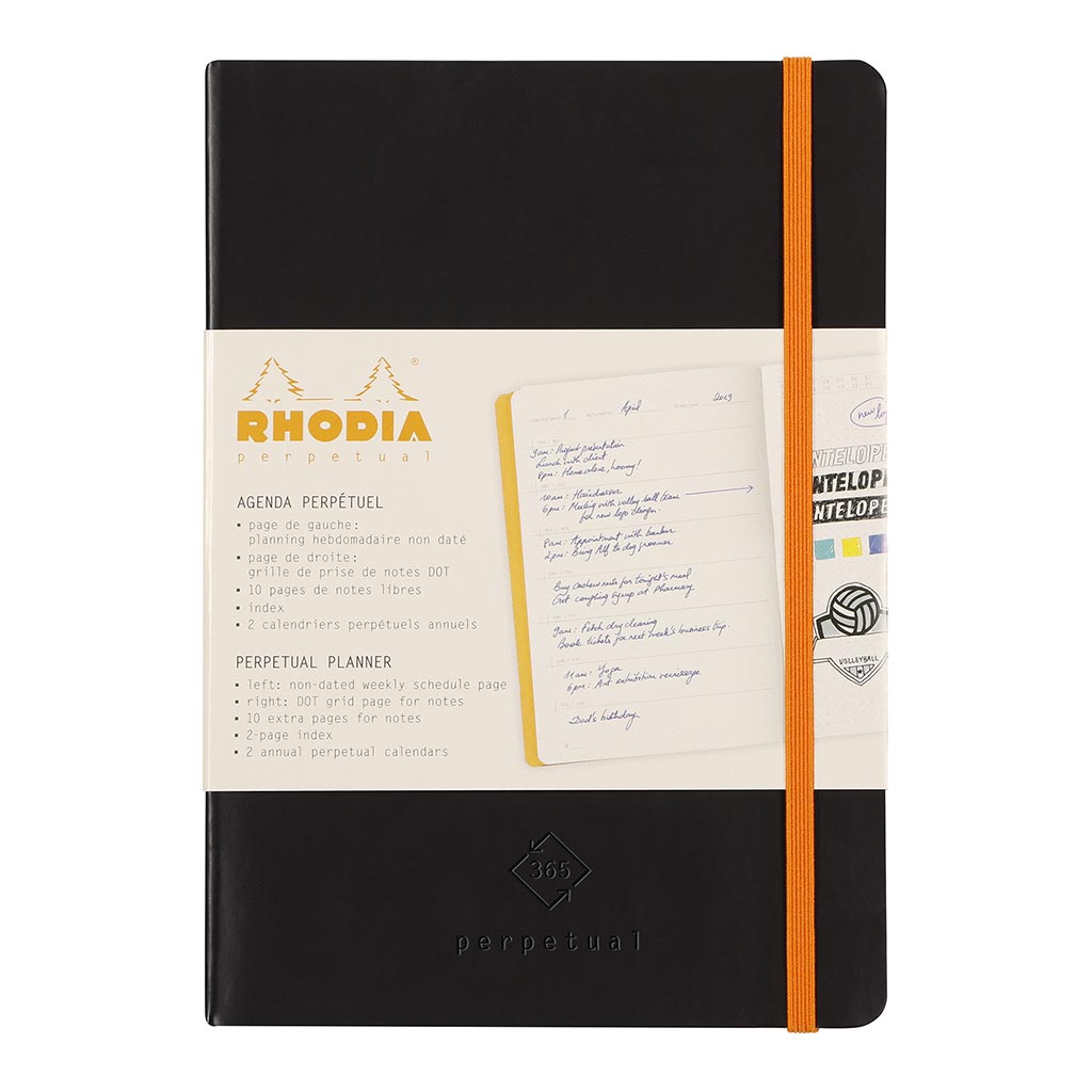 Rhodiarama 365 Perpetual Undated Diary A5