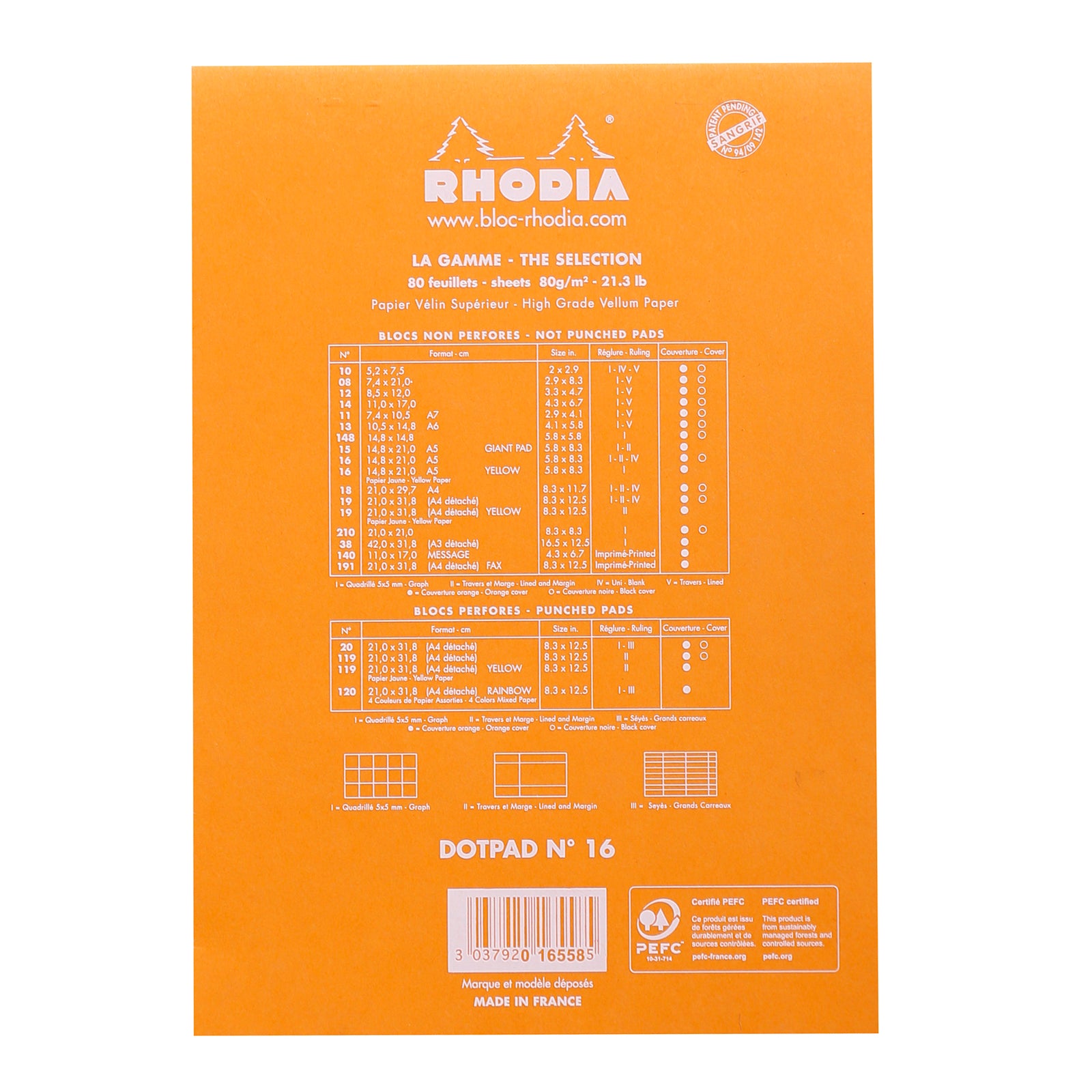 Rhodia No. 16