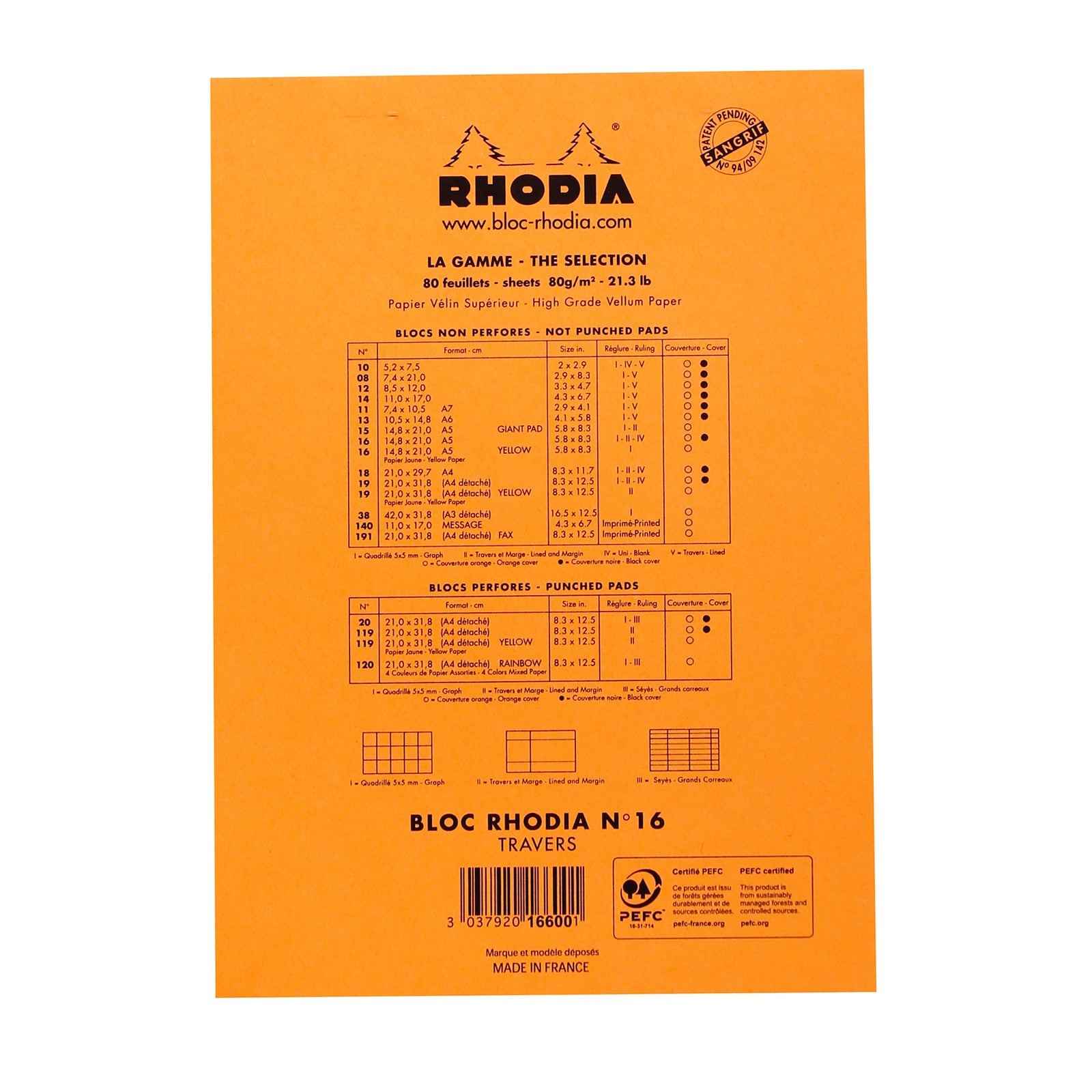 Rhodia No. 16