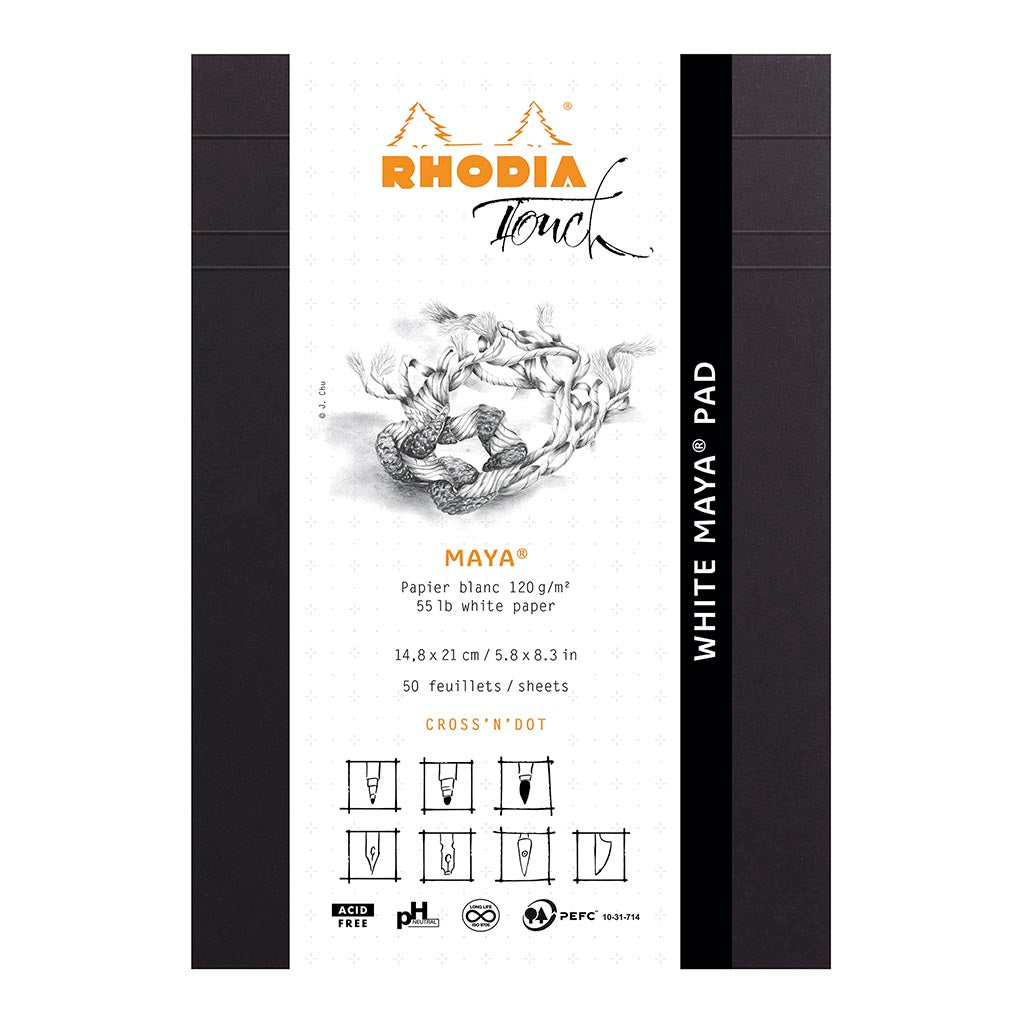 Touch White Maya Pad A5