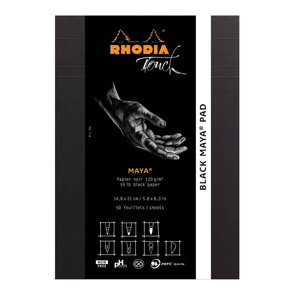 Touch Black Maya Pad A5