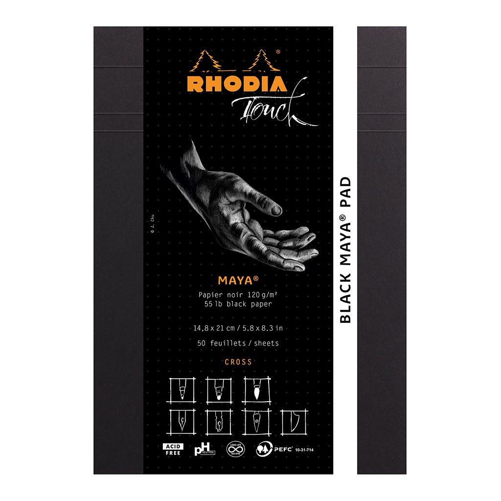Touch Black Maya Pad A5