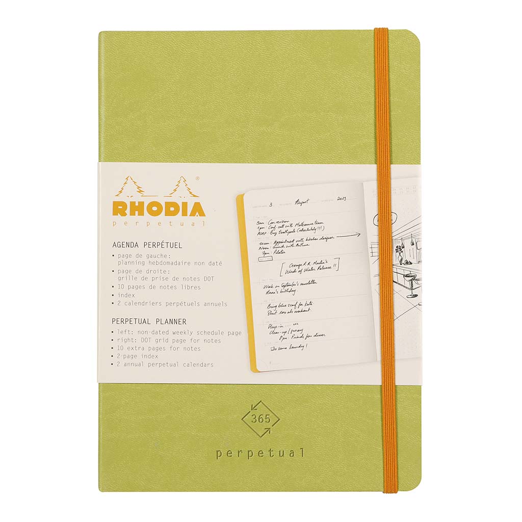 Rhodiarama 365 Perpetual Undated Diary A5
