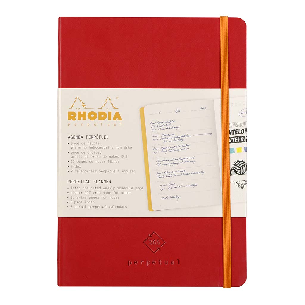 Rhodiarama 365 Perpetual Undated Diary A5