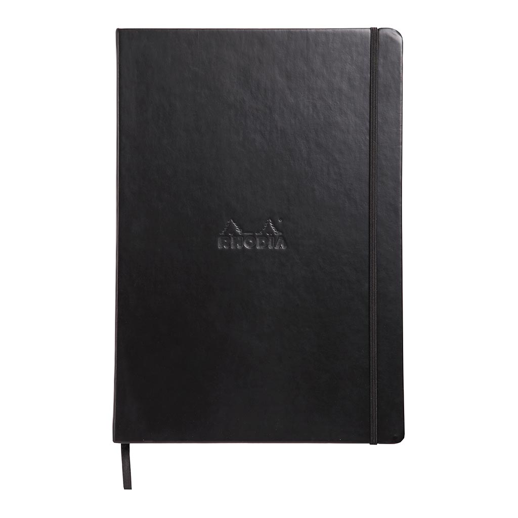 Rhodiarama Notebook Hardcover Black Edition A4
