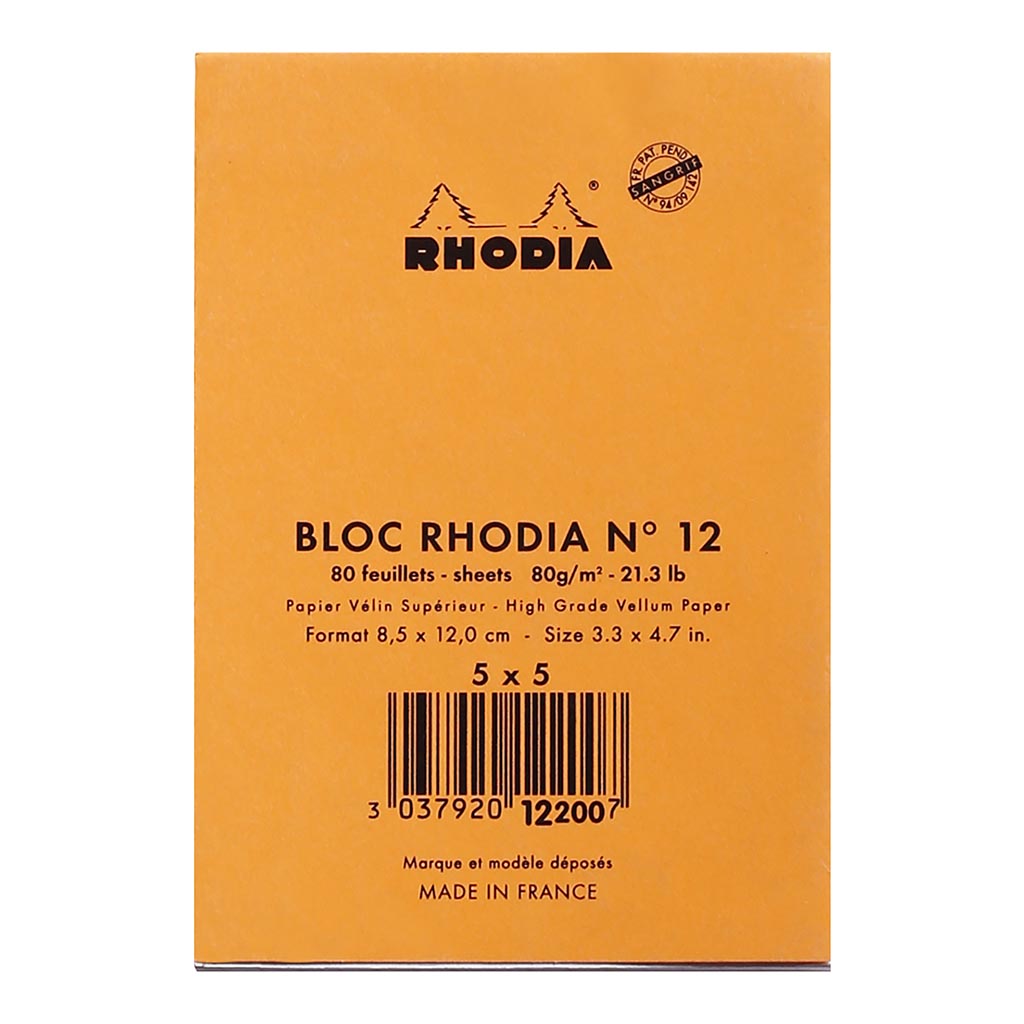 Bloc No. 12 Head Stapled Notepad Pocket