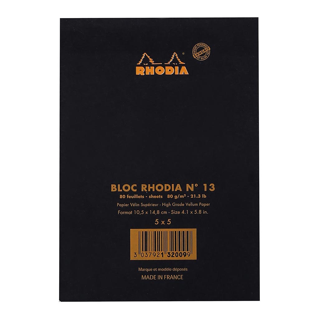 Bloc No. 13 Head Stapled Notepad A6