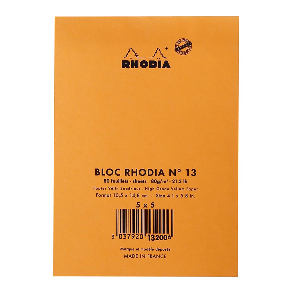 Bloc No. 13 Head Stapled Notepad A6