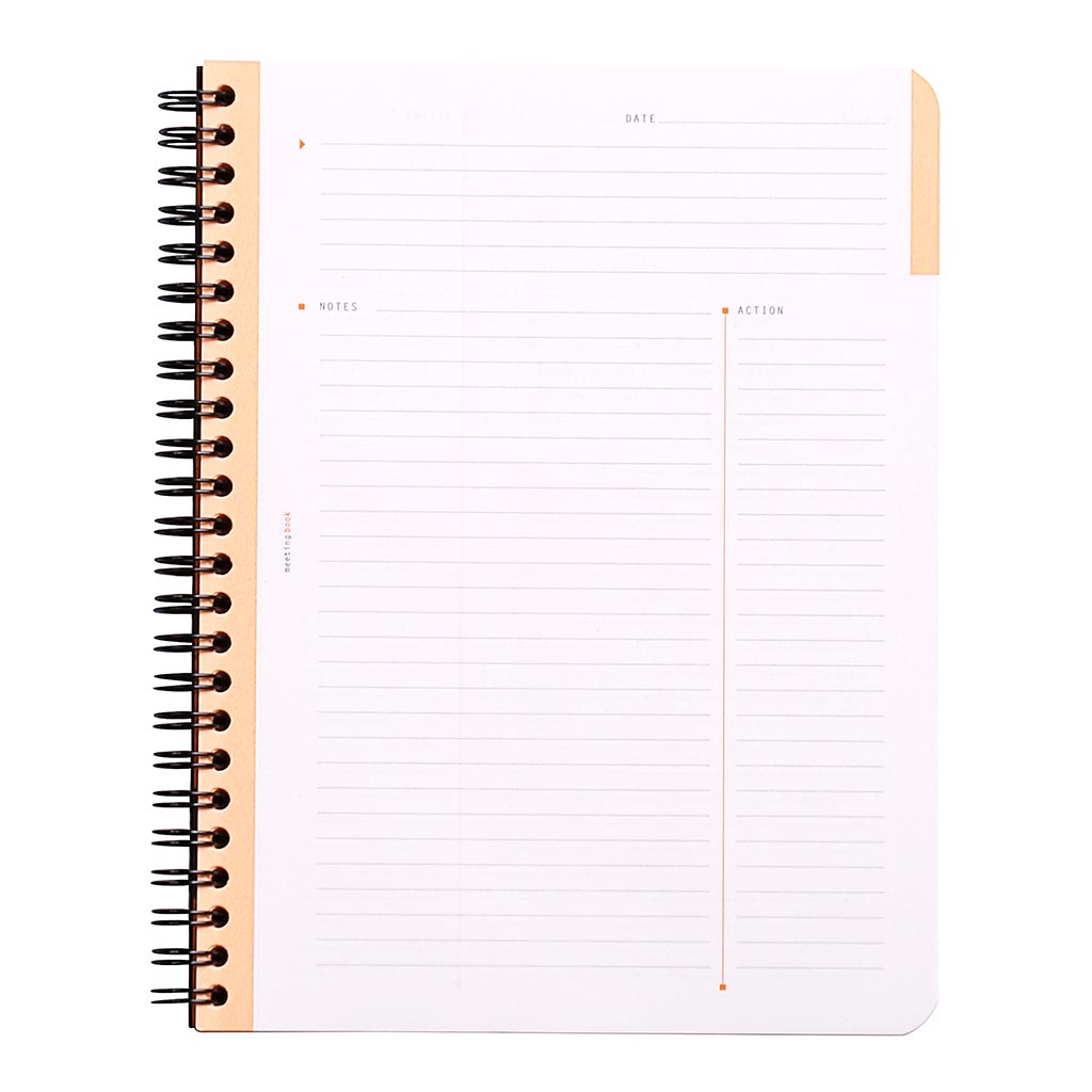Meeting Book Wirebound A5+