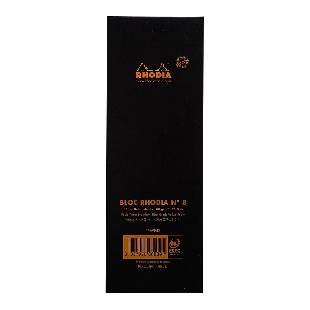 Bloc No. 8 Head Stapled Notepad List