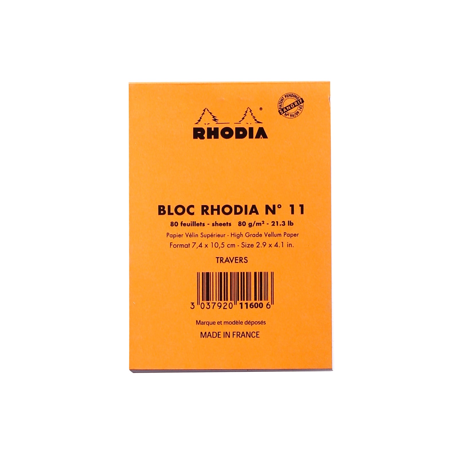 Rhodia No. 11 Pad